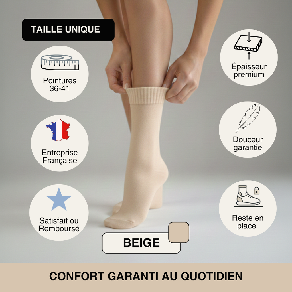 Chaussettes ultra confortables