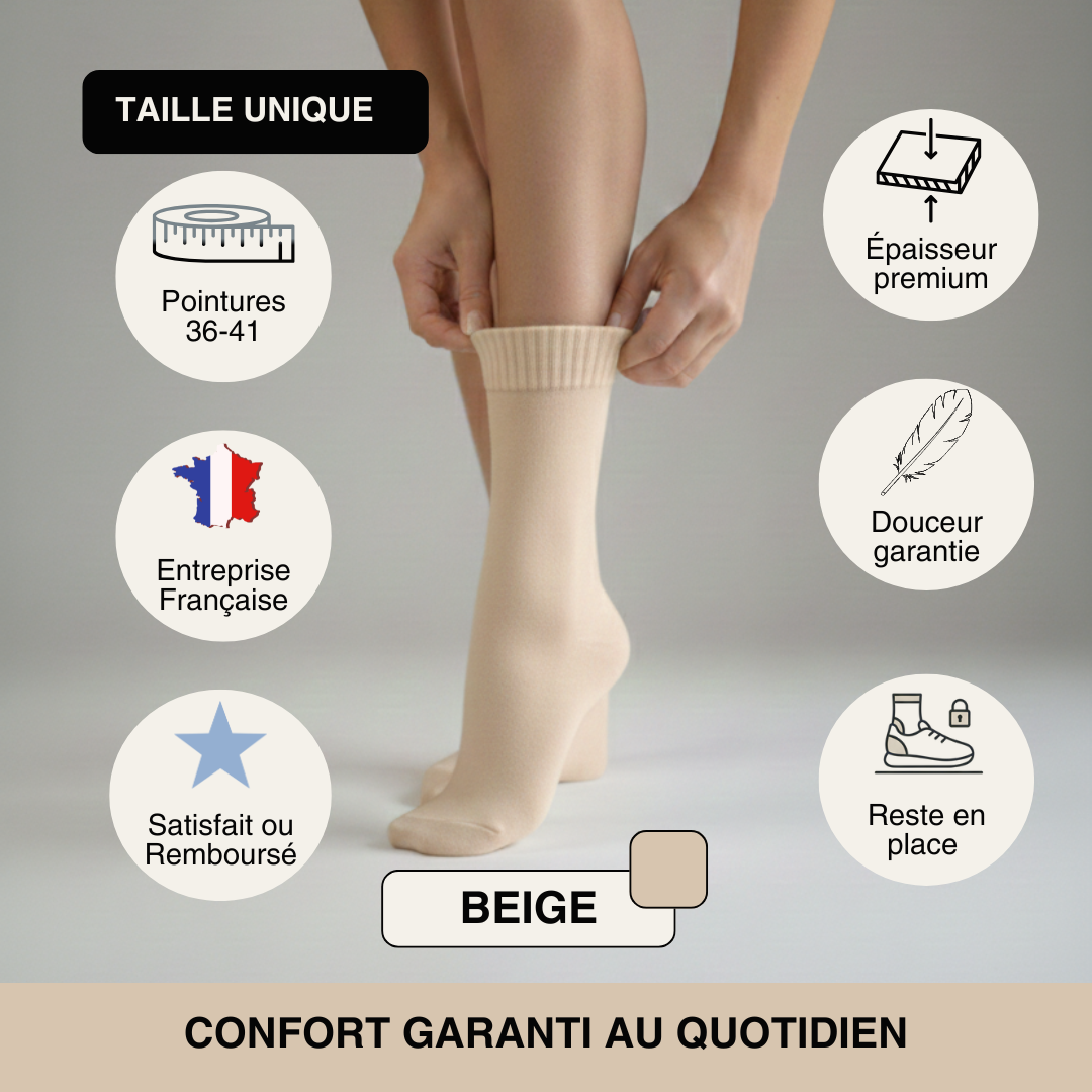 Chaussettes ultra confortables